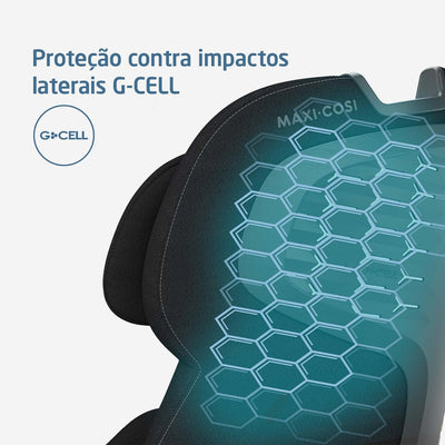 Cadeirinha De Bebê Para Carro Maxi-Cosi Emerald 360 Pro Authentic Black - Segurança integrada com G-CELL e AirProtect®